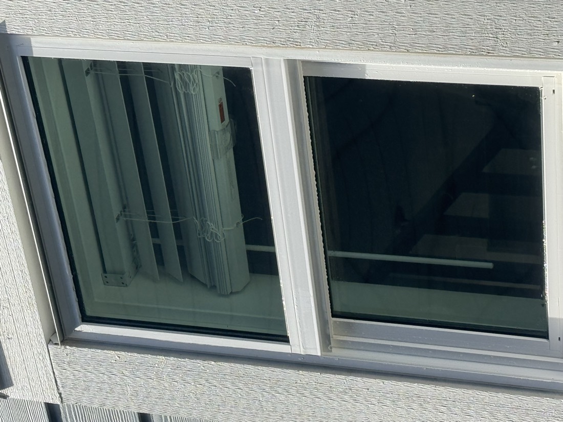 Streak-free window after Pacific Windows deep clean